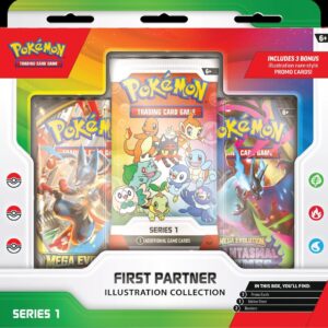 Pokemon TCG - First Partner Illustration Series 1 Collection