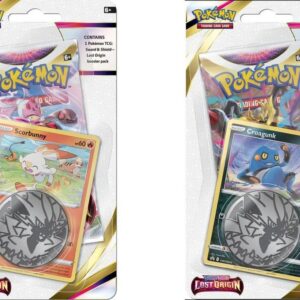 Pokemon TCG - Lost Origin Premium Checklane Booster Pack (Tin May Vary)