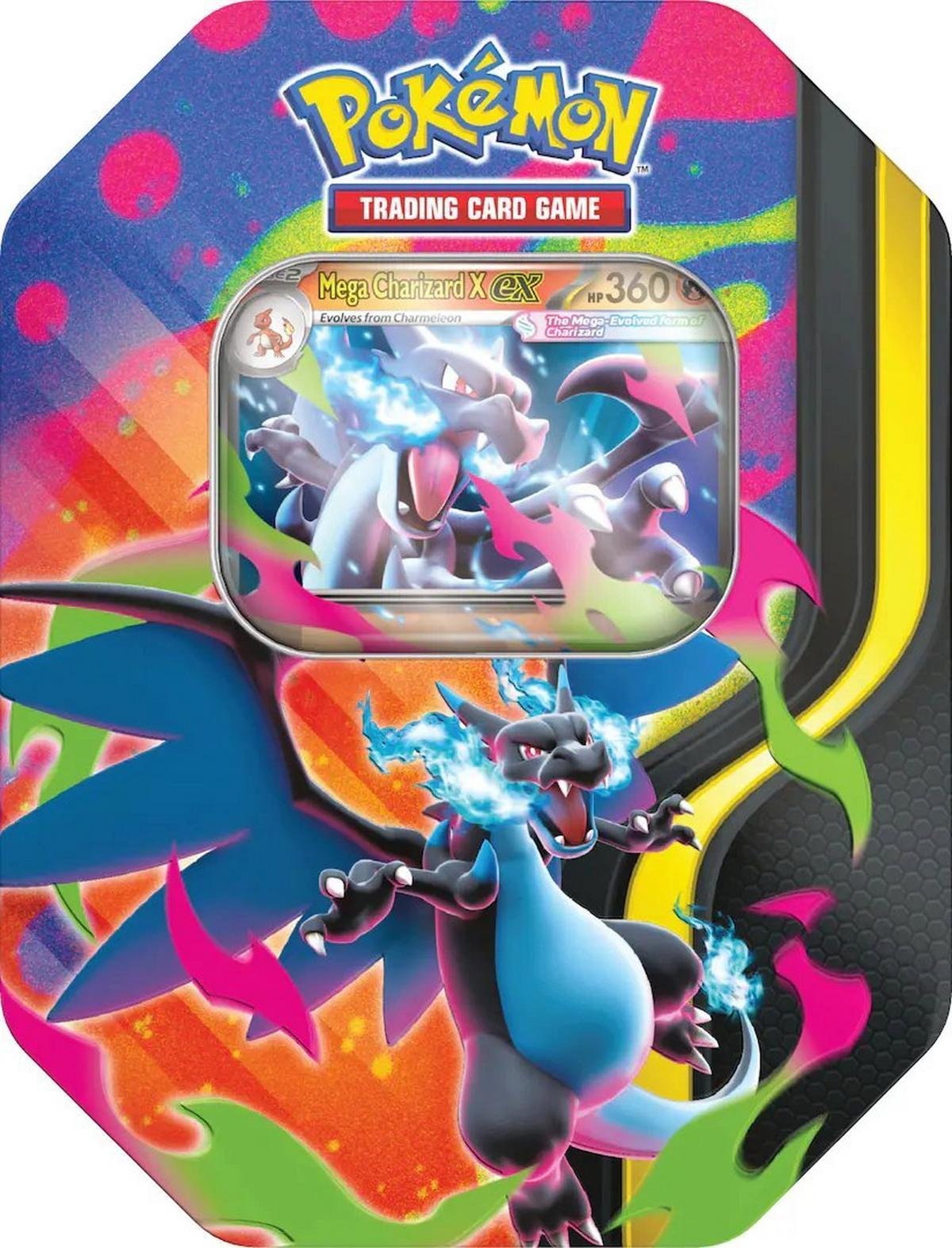 pokemon-tcg-mega-charizard-tin Pokemon TCG - Mega Charizard Tin