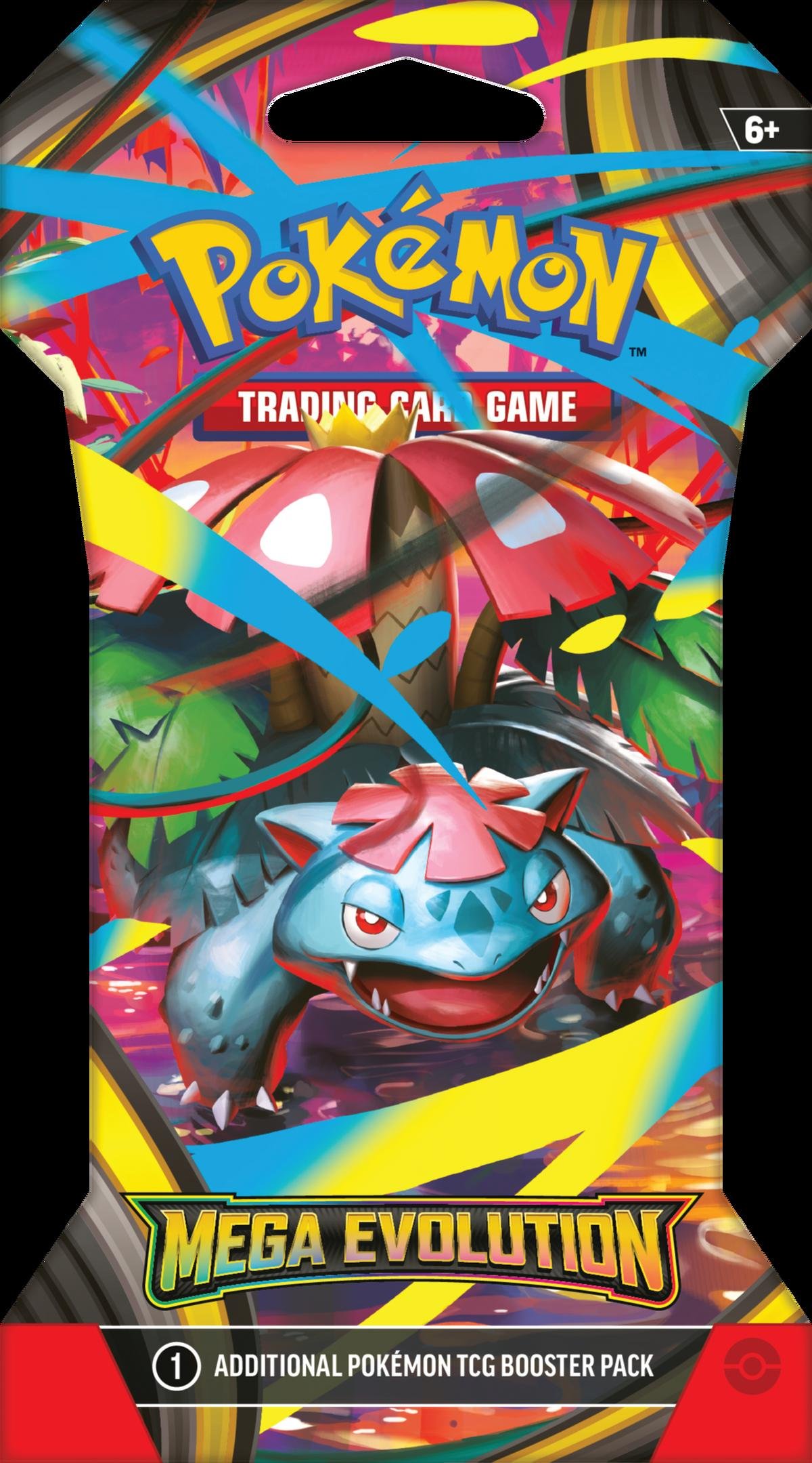 pokemon-tcg-mega-evolution-sleeved-booster-pack Pokemon TCG - Mega Evolution Sleeved Booster Pack