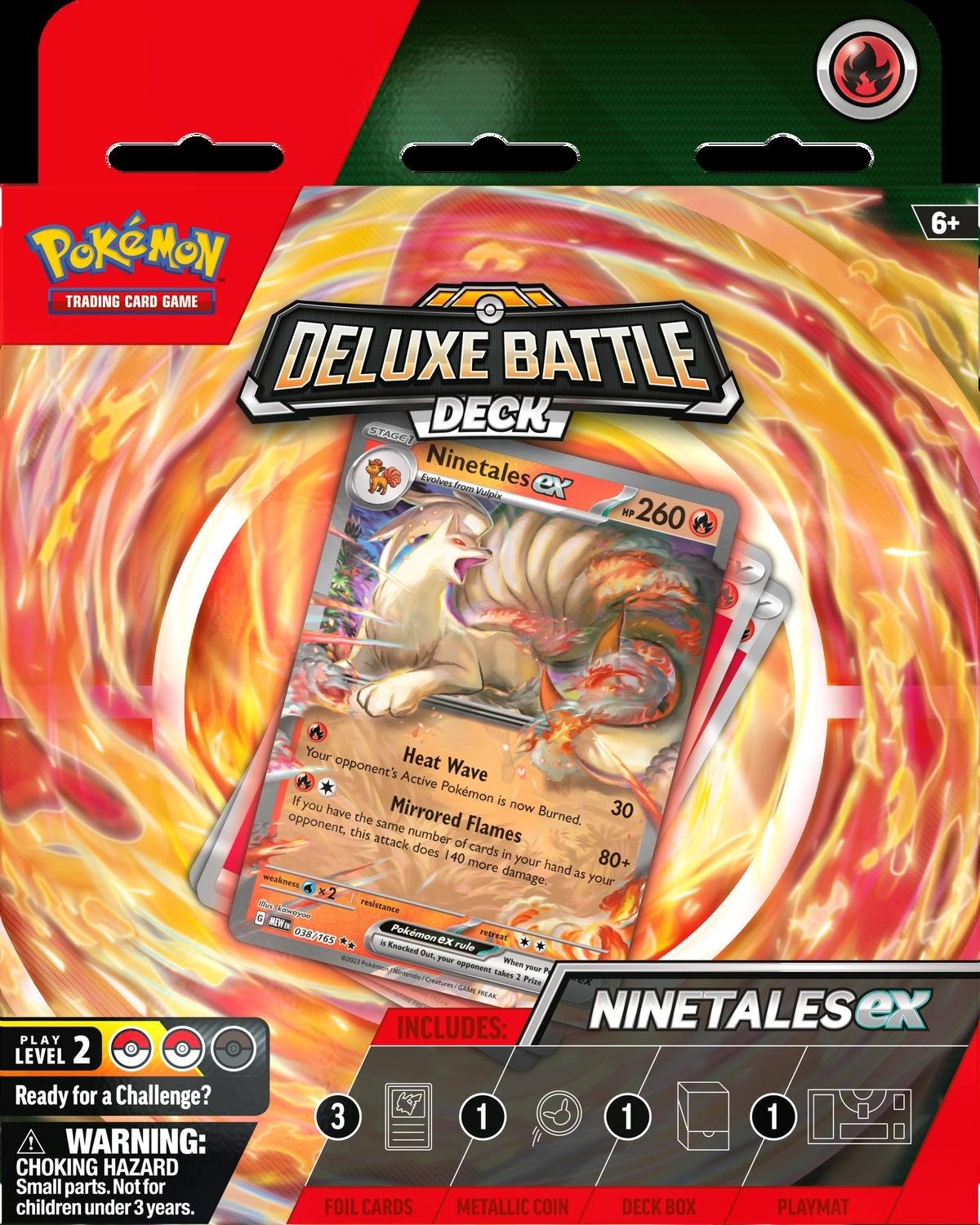 pokemon-tcg-ninetales-ex-or-zapdos-ex-deluxe-battle-deck Pokemon TCG - Ninetales ex OR Zapdos ex Deluxe Battle Deck