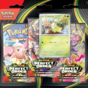 Pokemon TCG - Perfect Order 3-Pack Booster Blister