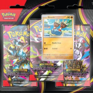 Pokemon TCG - Pitch Black Three-Booster Blister