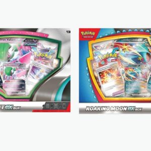 Pokemon TCG - Roaring Moon ex or Iron Valiant ex Deluxe Battle Box