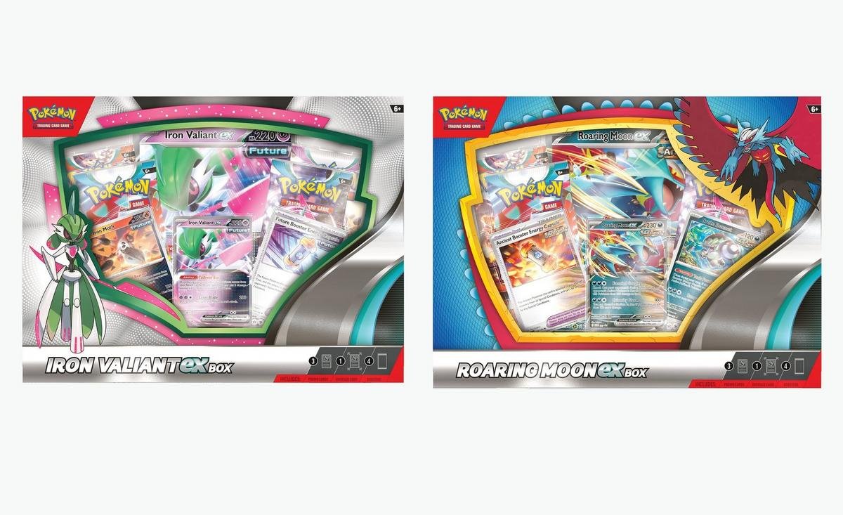 pokemon-tcg-roaring-moon-ex-or-iron-valiant-ex-deluxe-battle-box Pokemon TCG - Roaring Moon ex or Iron Valiant ex Deluxe Battle Box
