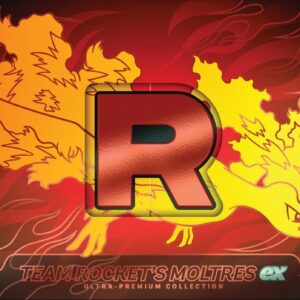 Pokemon TCG - Team Rocket Moltres ex Ultra-Premium Collection