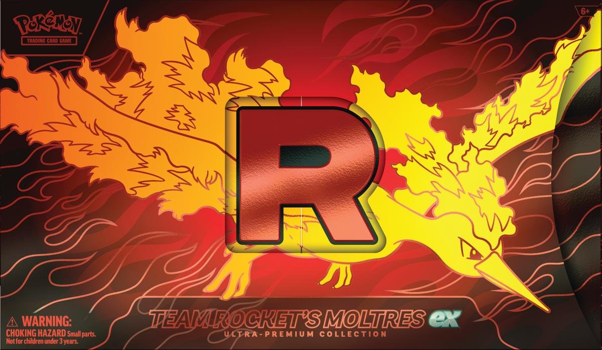 pokemon-tcg-team-rocket-moltres-ex-ultra-premium-collection Pokemon TCG - Team Rocket Moltres ex Ultra-Premium Collection