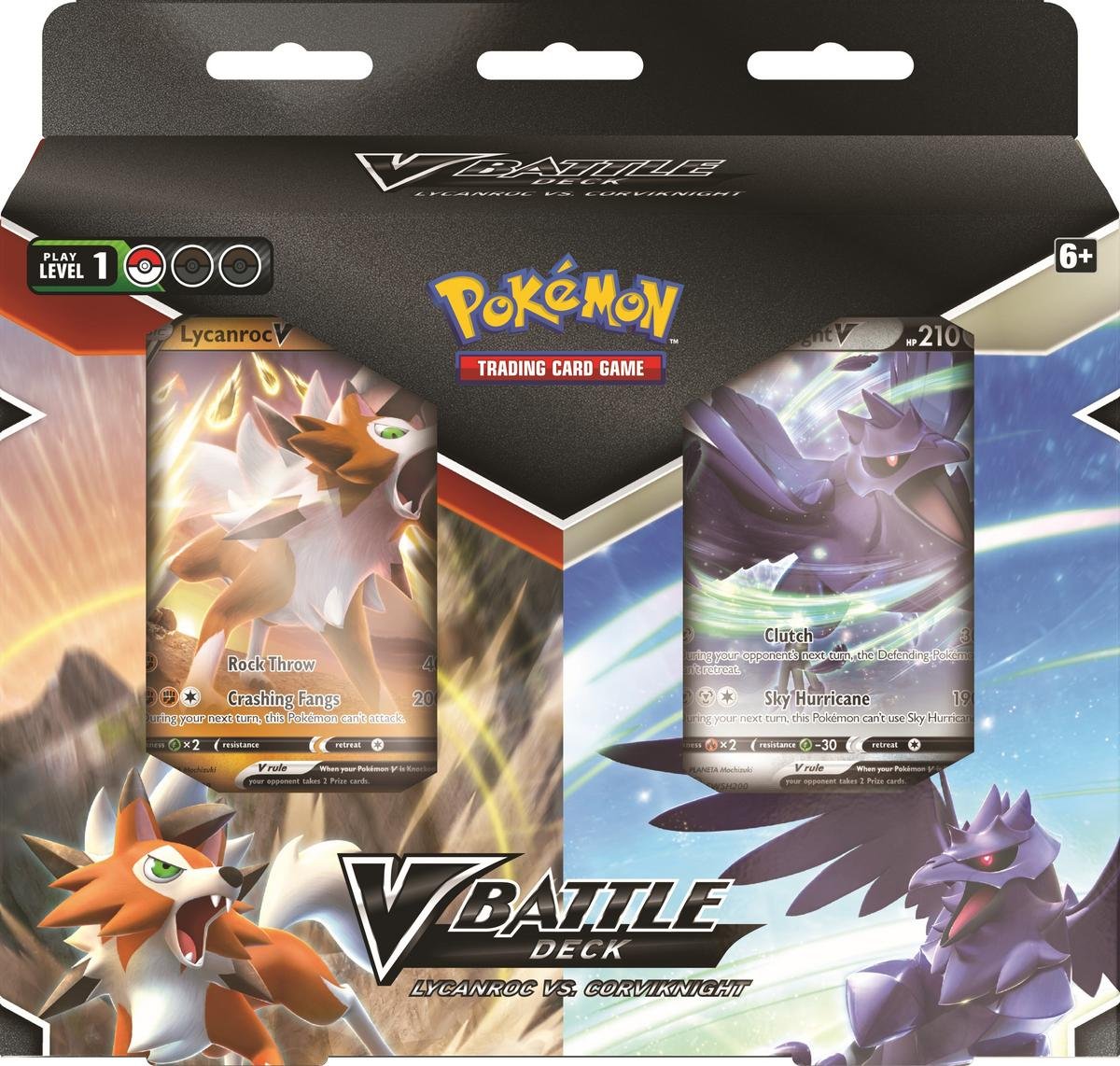pokemon-trading-card-game-lycanroc-vs-corviknight-v-battle-deck Pokemon Trading Card Game Lycanroc vs. Corviknight - V Battle Deck